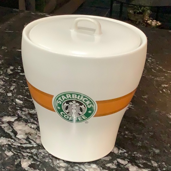 Starbucks, Collectable, Coffee Bean, Jar, Ceramic Canister, Nice Condition - Picture 2 of 7